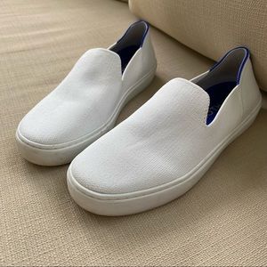 🗯 Rothy’s “bright white” slip on sneaker